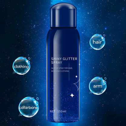 ✨Långtidsverkande glänsande glitterspray för kroppen