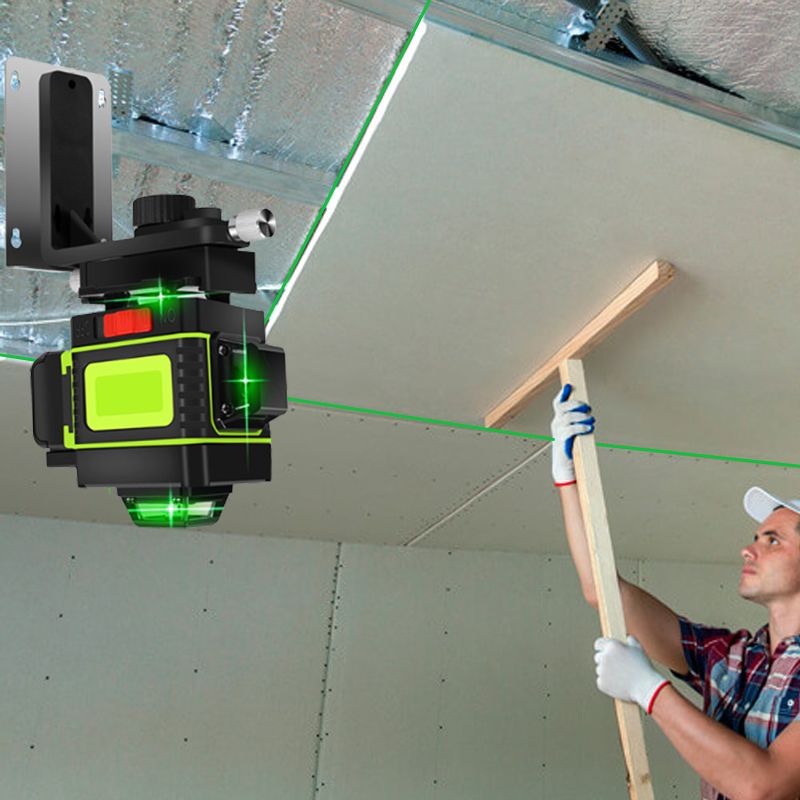 🔥16-linjig grön laserwaterpass med automatisk nivellering🎉