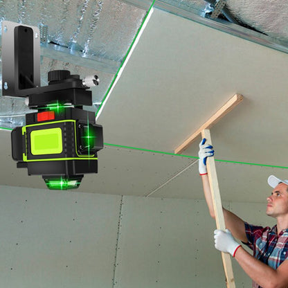 🔥16-linjig grön laserwaterpass med automatisk nivellering🎉