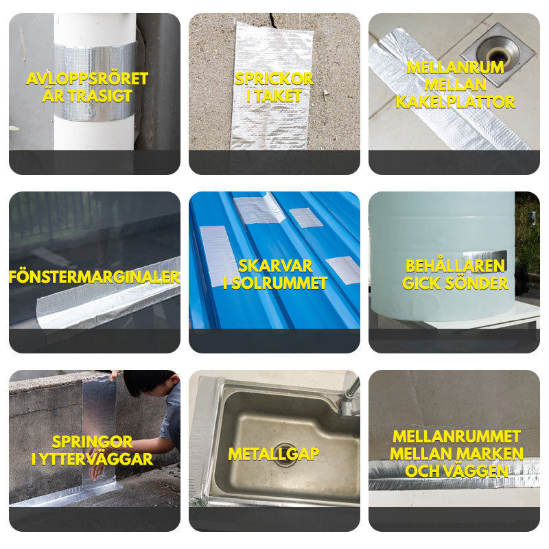 🔥Super Waterdichte Tape🔥Schadeherstel met Waterdichte Bescherming🔥