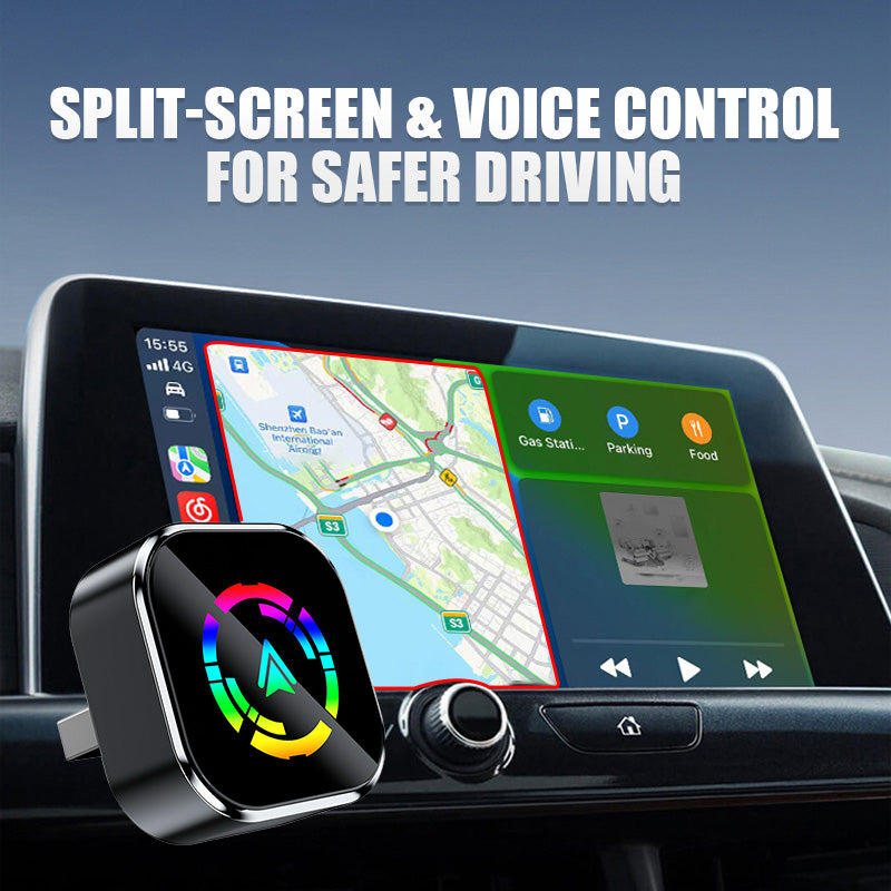 🔥2025 Hot Sale 50% rabatt🔥2-i-1 trådlös adapter för iPhone och Android Auto🎵