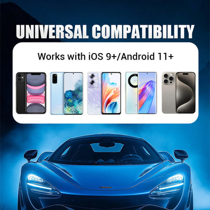 🔥2025 Hot Sale 50% rabatt🔥2-i-1 trådlös adapter för iPhone och Android Auto🎵