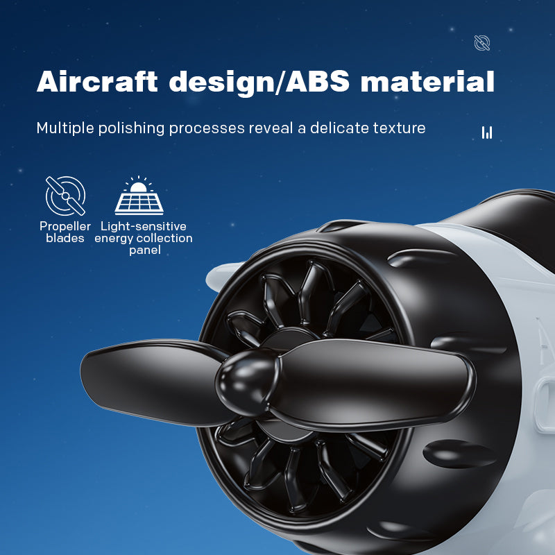 🔥Solenergidrivna bilprylar i form av ett flygplan