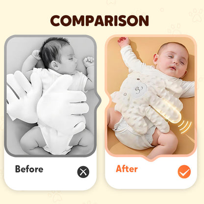 💖👶 Intelligent lugnande handflata för sovande spädbarn😴