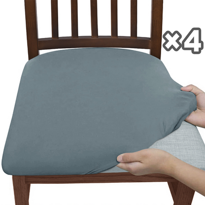 🔥Rea 50 % rabatt🔥Stretchiga vattentäta stolsöverdra(1 set med 4)