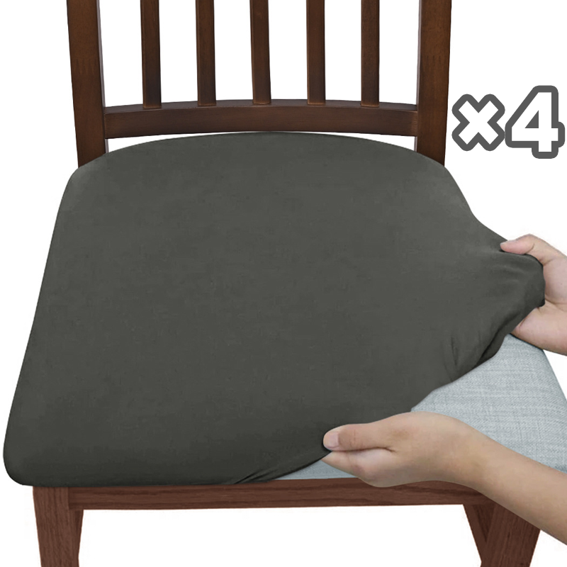 🔥Rea 50 % rabatt🔥Stretchiga vattentäta stolsöverdra(1 set med 4)