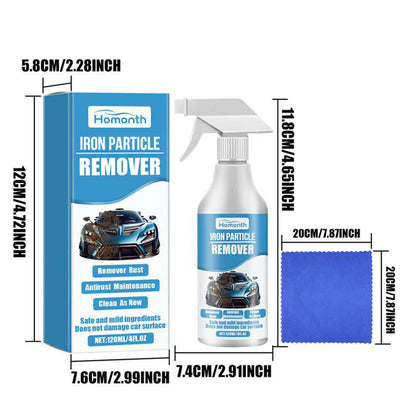 🔥Spray för borttagning av rost och järnpartiklar från bilar