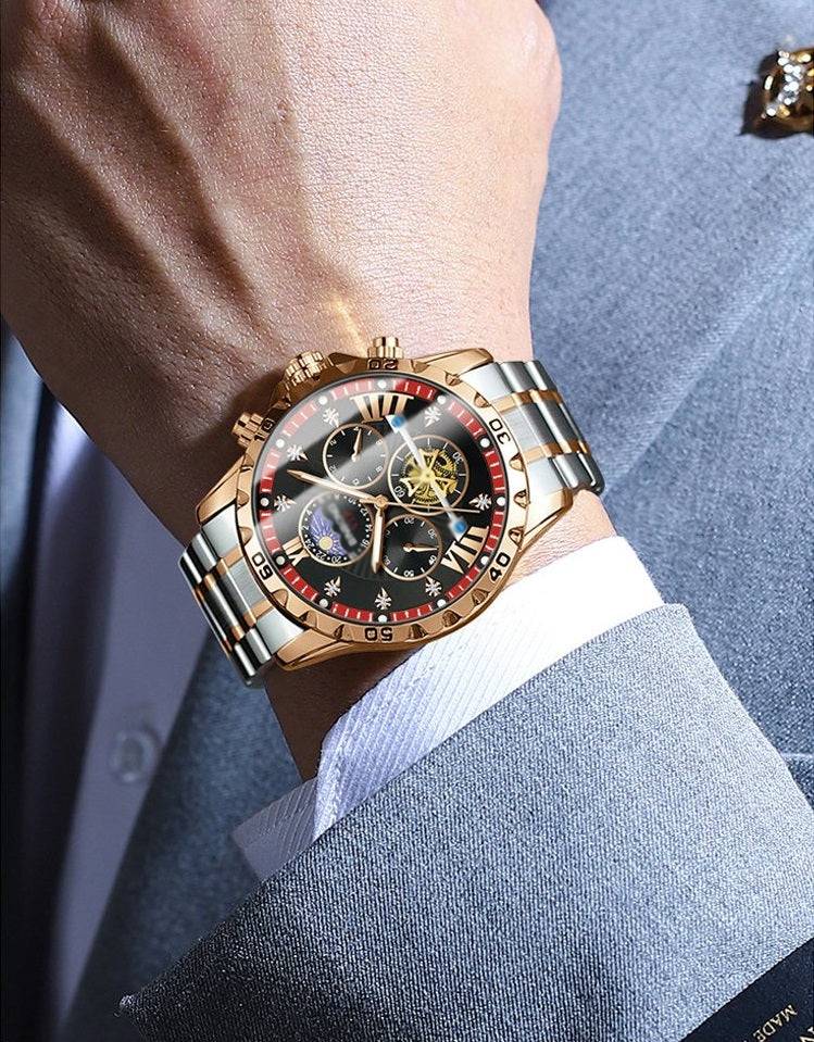 ⌚Tillverkarerbjudande - 60 % rabatt 🎁Schweiziska automatiska mekaniska klockor - Vattentäta och eleganta