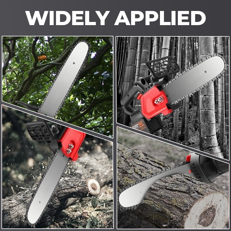 🔥Tyskt utsökt hantverk-Hållbar🔥Handhållen sladdlös litiumjonkedjesåg med hög effekt