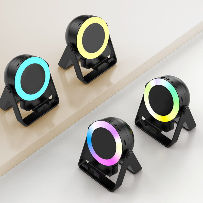 📱 🔊4-i-1 trådlös induktionshögtalare med Bluetooth