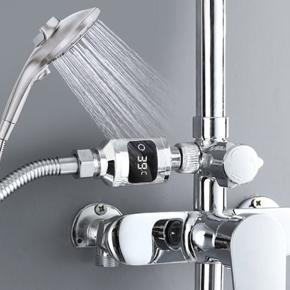 Mycket exakt LED-duschtermometer