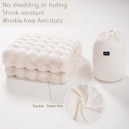 🍂Höstrea – 50 % rabatt!🛏️Tjock kaninplush & mjölkvelourtäcke🫧Svep in dig i ultimat komfort