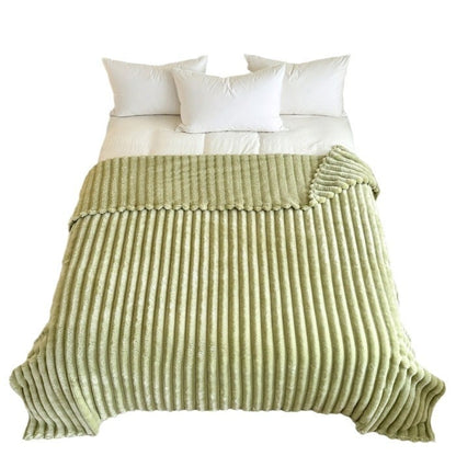 🍂Höstrea – 50 % rabatt!🛏️Tjock kaninplush & mjölkvelourtäcke🫧Svep in dig i ultimat komfort
