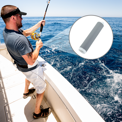 Halkfri, stötdämpande handtagsöverdrag för elcyklar och motorcyklar