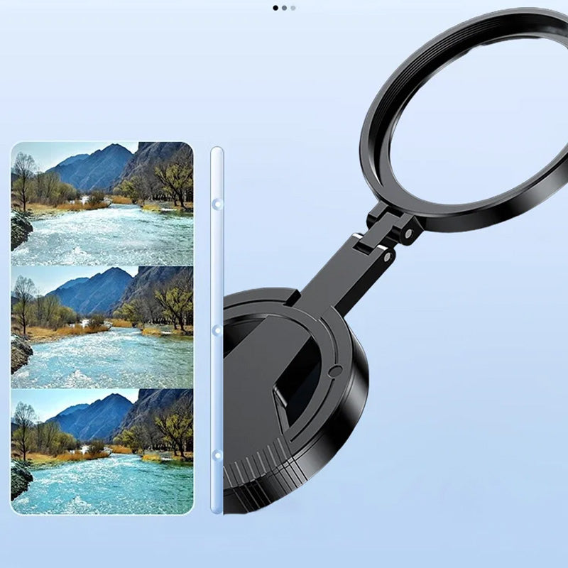 2-i-1 Magnetiskt CPL- och Stjärnfilter Objektiv