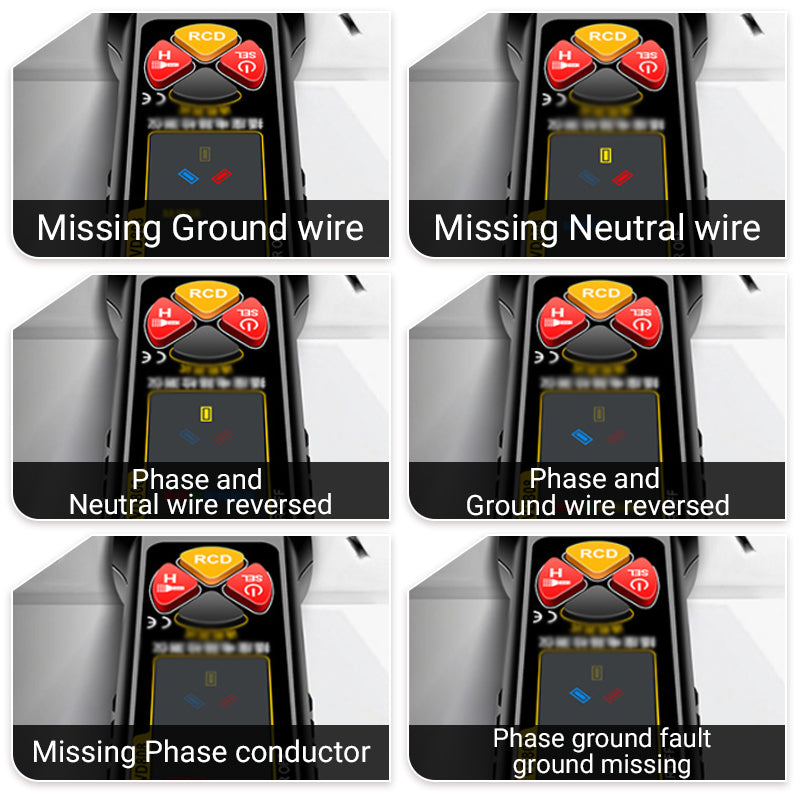 💥Nyutvecklad teknik👉Multifunktionell smart effektmätningspenna