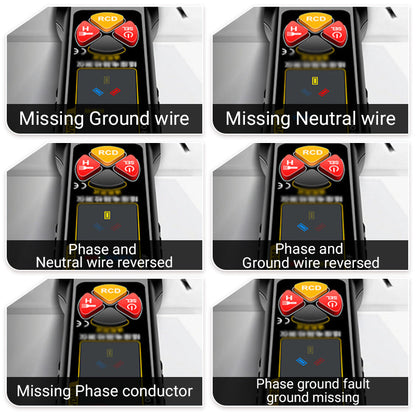 💥Nyutvecklad teknik👉Multifunktionell smart effektmätningspenna