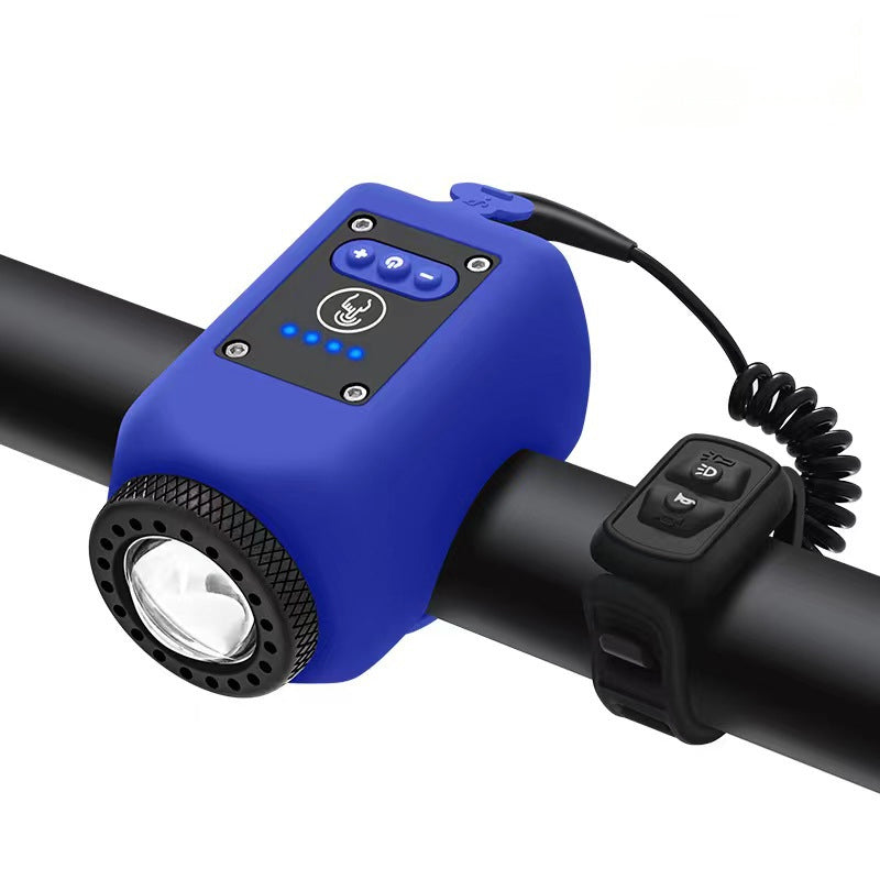 Vattentät cykelstrålkastare för utomhusbruk med signalhorn
