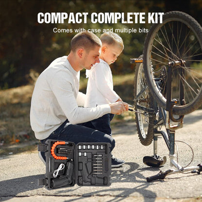 🔥3,6V Uppladdningsbar Sladdlös Skruvdragarsats