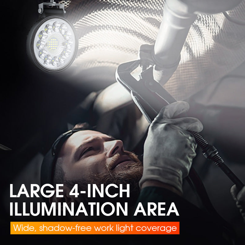 ✨4-tums 99W LED-pod för terrängåkning💡