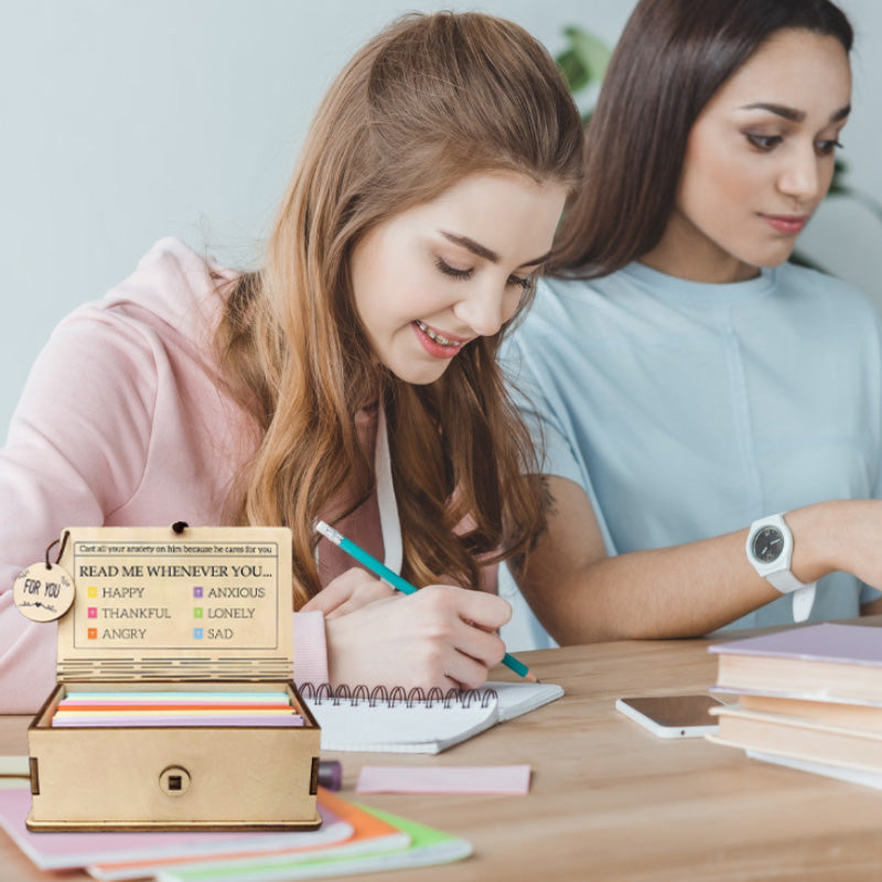 🔥Bibellåda med verskort🎁