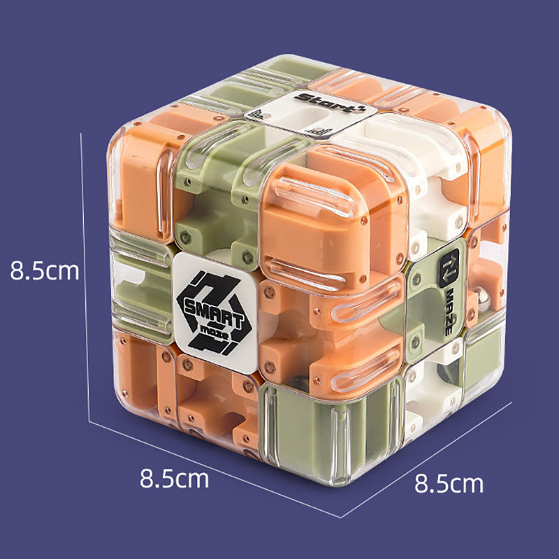 🧩Stor labyrint 3D-pussel labyrint kub - engagerande hjärngympa leksa