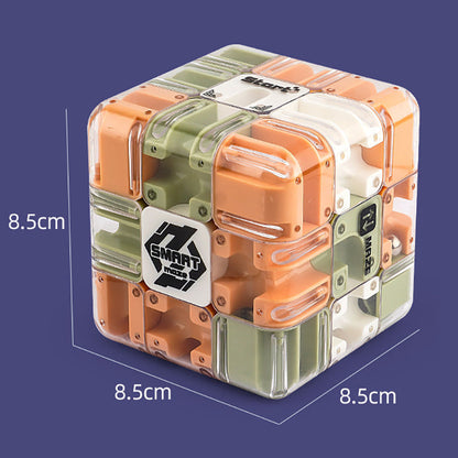 🧩Stor labyrint 3D-pussel labyrint kub - engagerande hjärngympa leksa