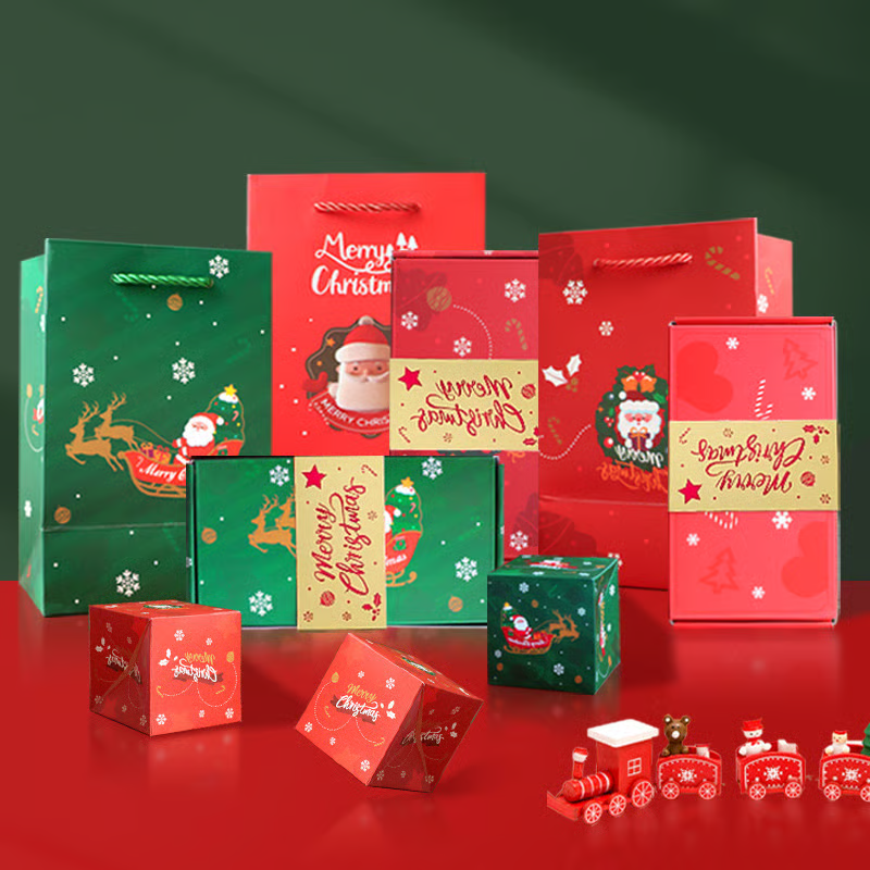 🎅 Pop Up Surprise Christmas Gift Boxes: Customized pop-up design, super eye-catching for holding small gifts, directly enhances the Christmas atmosphere!