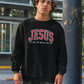 ✝️💝49% RABATT💕Unisex Kristen Sweatshirt Jesus Hoodie Tro Sweatshirt 🎁