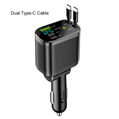 🔥Black Friday-megaerbjudande – 50 % rabatt!🔥Snabbladdare för bilen med stjärnhimmel-stämningsbelysning