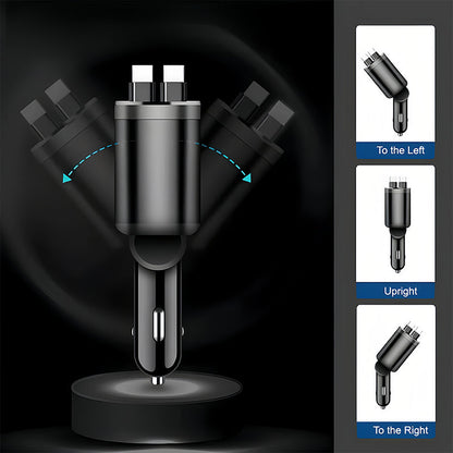 🔥Black Friday-megaerbjudande – 50 % rabatt!🔥Snabbladdare för bilen med stjärnhimmel-stämningsbelysning