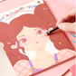Flickors favoriter 💝 3-i-1 Klädsel Spel Set: Prinsessans Fantasisminkning