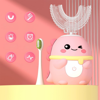 🔥U-formad Eltandborste för Barn