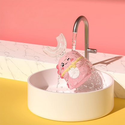 🔥U-formad Eltandborste för Barn