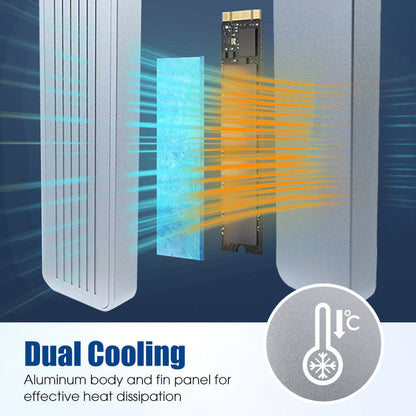 ⏳Begränsad tid 50 % rabatt⏰Höghastighetshölje för SSD💻📱