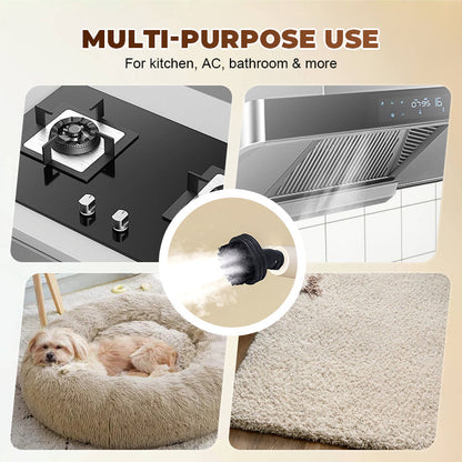 ✅ Tidsbegränsat erbjudande – 50 % rabatt ⏳ Bärbar högtemperatur-ångrengöringssats