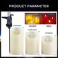 🕯️ 50 % RABATT NU! 🎄 Elektronisk ljusstake med svängbar LED-låga – skapar mysig & romantisk atmosfär – perfekt för middagar, fester och lugna kvällar ✨