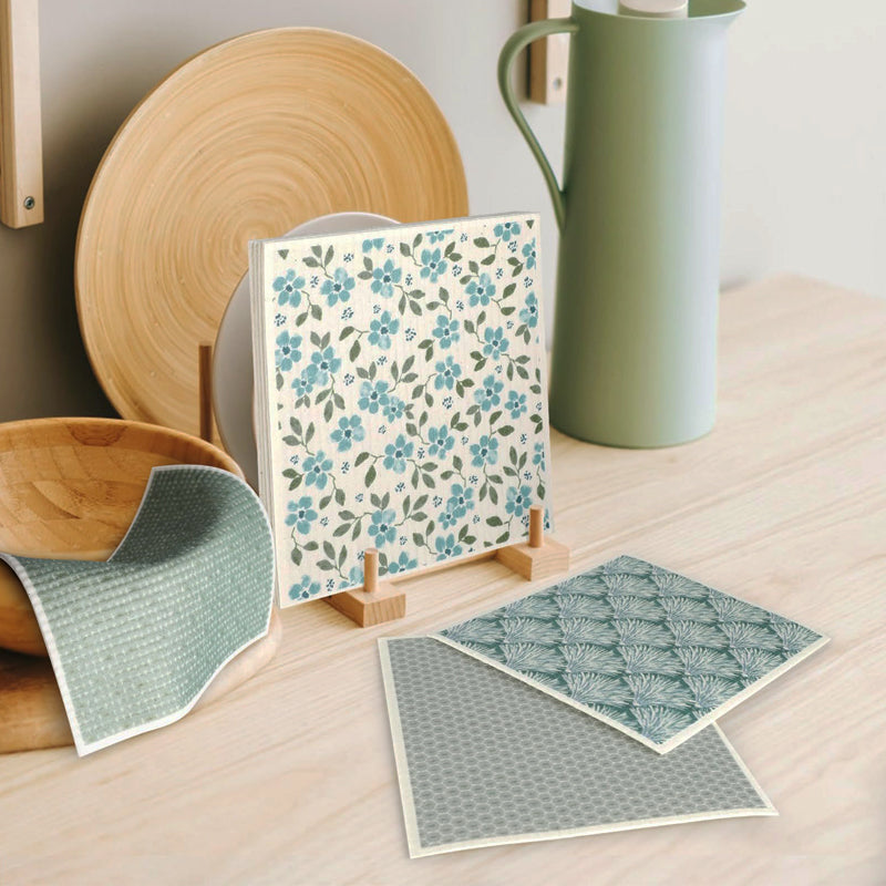 🧼Återanvändbar, ultraabsorberande rengöringsduk av träfiber