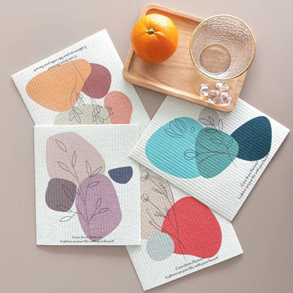 🧼Återanvändbar, ultraabsorberande rengöringsduk av träfiber