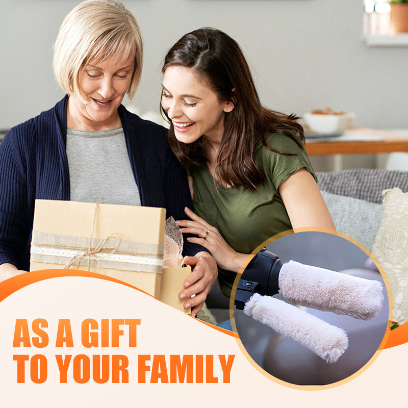 🔥Sista dagen av den tidsbegränsade 50 %-rea!🔥Varma, fluffiga handtag- och bromshandtagsskydd