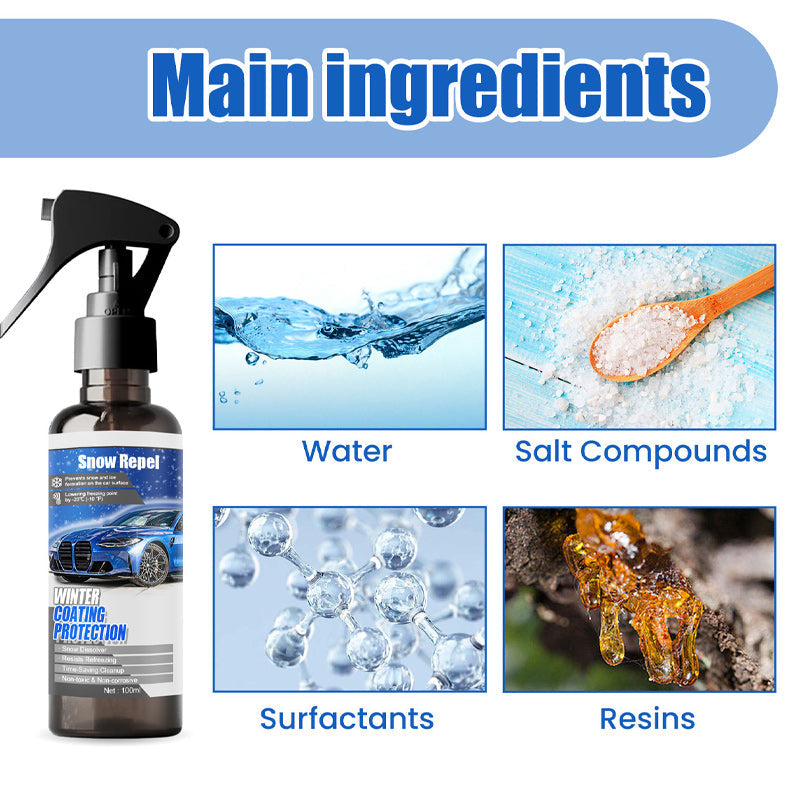 🔥HOT SALE🔥Snösmältande beläggningsspray för bilens vindruta