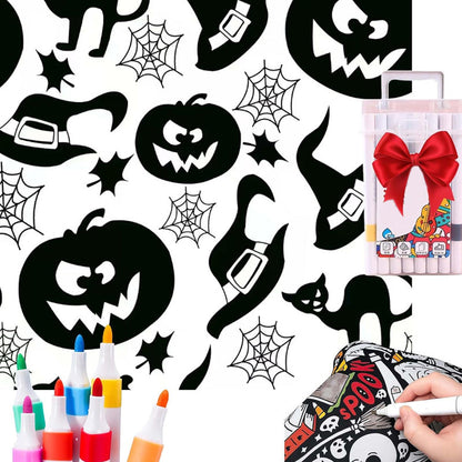 🎁 DIY-målningsfilt med tuschpennor – En filt som kan anpassas efter eget tycke och smak