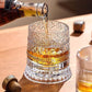 🥛💎 360° roterande whiskyglas