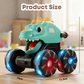 🦖🚚 52% REA NU! 🔥 Dinosaurie Tryck och Kör-bil - Ropande Ljud & Blinkande Ljus, Perfekt Present för Barns Fantasilek 🎁✨