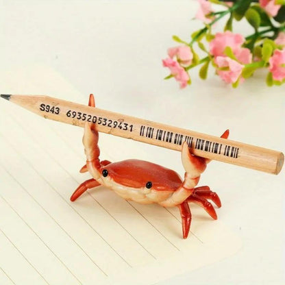 🔥SISTA DAGEN 50 % RABATT💥❤️🤣 Rolig rea – 🦀 Söt pennhållare i form av en krabba