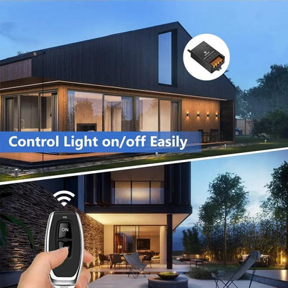 🔌 50 % RABATT JUST NU! ⚡ Sats med trådlös fjärrkontroll och mottagare – enkel installation, bred kompatibilitet och säker användning 🏠