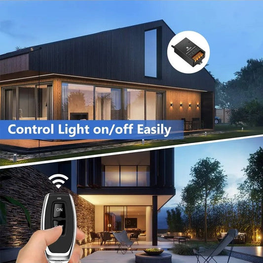 🔌 50 % RABATT JUST NU! ⚡ Sats med trådlös fjärrkontroll och mottagare – enkel installation, bred kompatibilitet och säker användning 🏠