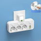 ⏳Begränsad tid 50 % Rabatt⏰Smart grenuttag med USB-portar🔌⚡