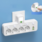 ⏳Begränsad tid 50 % Rabatt⏰Smart grenuttag med USB-portar🔌⚡