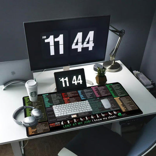 🔥Begränsad tid 50% rabatt🔥 Fläckresistent Anti-Slip Shortcut Desk Pad för kontor